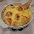 ☆☆まゆ's cooksnap of when they made シチューリメイク★ふわサクッパングラタン.