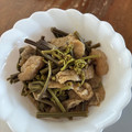 ソフツ's cooksnap of when they made わらびと油揚げの煮物.