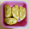 ももゆみ1230's cooksnap of when they made お弁当に卵焼きのチーズ巻き.
