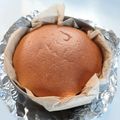 nyapple's cooksnap of when they made スライスチーズでスフレチーズケーキ.