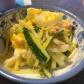 たてえり。's cooksnap of when they made ☆簡単☆たまごと白菜のやみつきツナサラダ.