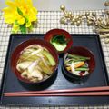 mamaRD's cooksnap of when they made ＊茄子とみょうがの温麺（素麺）汁＊.