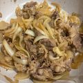 keikotan✱'s cooksnap of when they made 牛肉こま切れと大根玉ねぎの甘辛味噌炒め.