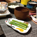 あず7225's cooksnap of when they made アスパラガスの簡単白だし漬け.