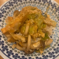 よりさく♡'s cooksnap of when they made 母の味♪白菜と厚揚げの卵とじ.