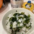 たむぽんぽこぽん's cooksnap of when they made 炊き立てご飯に混ぜるだけ❧わかめご飯❧.