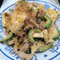 ちぃちぃぱっぱ★'s cooksnap of when they made 旨い！ゴーヤチャンプル.