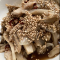 Miaaaaaaam's cooksnap of when they made たっぷりきのことささ身の和風胡麻マリネ.