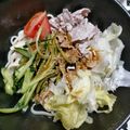 せねふみ's cooksnap of when they made 焼肉のたれで♪バンバンジー風冷やしうどん.