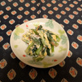 龍青空ママ's cooksnap of when they made 梅と小松菜ふんわり卵炒め＊.