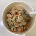まめまめ柴♡'s cooksnap of when they made 離乳食 卵なし雑炊.