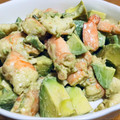 t_ohta's cooksnap of when they made アボカドとエビのわさびマヨサラダ.