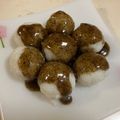 papikun's cooksnap of when they made ○○まんまる○○　　お月見　串だんご.