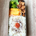 悠LOVE航's cooksnap of when they made 新玉ねぎたっぷり豚の生姜焼弁当♪.