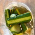 あまざけ好きすぎて's cooksnap of when they made 夏祭りで好評だったきゅうりの一本漬け.