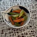 クレイプメートル's cooksnap of when they made スナップエンドウと人参の胡麻和え～♪.