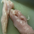 へほちん's cooksnap of when they made 超簡単！鶏ささみの筋の取り方.