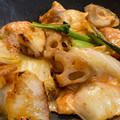 Megu Murakame's cooksnap of when they made 白菜と鶏むね肉のキムチの素炒め♪.