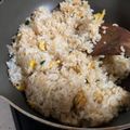 papikun's cooksnap of when they made 材料は卵、刻みネギと白飯だけでOKな炒飯.
