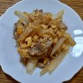 ポニーリボン's cooksnap of when they made 新玉ねぎと豚肉の甘辛卵炒め.