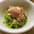 にゃつめ〜's cooksnap of when they made めんつゆで簡単♪　三つ葉のおひたし.