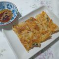 まぶたん's cooksnap of when they made 簡単☆甘くて美味しい♫かぼちゃのチヂミ.