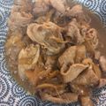犬飼ってる's cooksnap of when they made 【時短】業務スーパーの姜葱醤で生姜焼き！.
