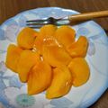 ponnko's cooksnap of when they made 熟した柿の剥き方＆お手軽な食べ方.
