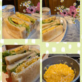 ダッフィーニーうに's cooksnap of when they made ふわふわ卵サンドまさにカフェ-ド-クリエ.
