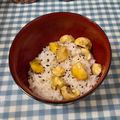 すかいmama☆'s cooksnap of when they made 　　　栗ごはん♪　（もち米入り）.