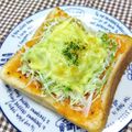 YCHキッチン's cooksnap of when they made 朝食やランチに！ハムキャベツトースト.