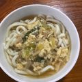 Ruriluru's cooksnap of when they made 丸亀製麺風うどん〜肉たまあんかけ〜.