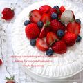 ♪しんちんぐ～♪'s cooksnap of when they made ぜいたく苺の♪ミルキーショートケーキ.