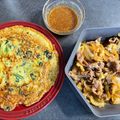 ♡はな1204♡'s cooksnap of when they made カリカリチーズとホウレン草のチヂミ.