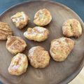 AW's cooksnap of when they made 豆腐と鶏挽肉でフワフワ♡チキンナゲット.