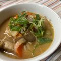 クック6LSQK8☆'s cooksnap of when they made 簡単絶品！これが噂の豚汁より旨い【鶏汁】.
