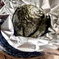悠LOVE航's cooksnap of when they made 山麓モニギリ.