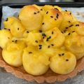 ☆ゆかぱんだ☆'s cooksnap of when they made ◎私のスイートポテトとりんごのタルト.