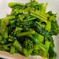 ジャイＢ's cooksnap of when they made 白だしで作る菜の花の辛子和え☆ごま油入り.