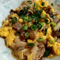 つよまり's cooksnap of when they made 卵としめじの中華風炒め.