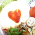 ﾋﾟﾛﾐ♡'s cooksnap of when they made ケチャップハート❤.
