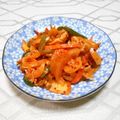 ＠迷子＠'s cooksnap of when they made キムチと豚バラマヨネーズ炒め.