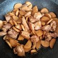 ラフロイグ31年's cooksnap of when they made 竹の子＆鶏肉のバターしょう油炒め♪.