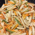 yunapi☆'s cooksnap of when they made ピーマンとちくわと人参のきんぴら.