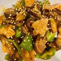 けちのしん's cooksnap of when they made 豚肉とピーマンとなすのコチュジャン炒め.