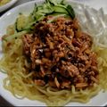 ひんべえ's cooksnap of when they made 私がたどり着いた☆ジャージャー麺.