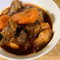 カズ形33's cooksnap of when they made 圧力鍋で♪簡単美味鹿肉のシチュー.