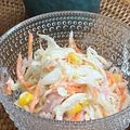 利き酒師めぐちゃん's cooksnap of when they made デパ地下風コールスローサラダ.