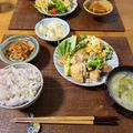 けん☆ちか's cooksnap of when they made 鶏むね肉のハニーマヨマスタード焼き♡.