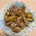 moonparty's cooksnap of when they made 豚肉とナスのスタミナ焼き弁当。.